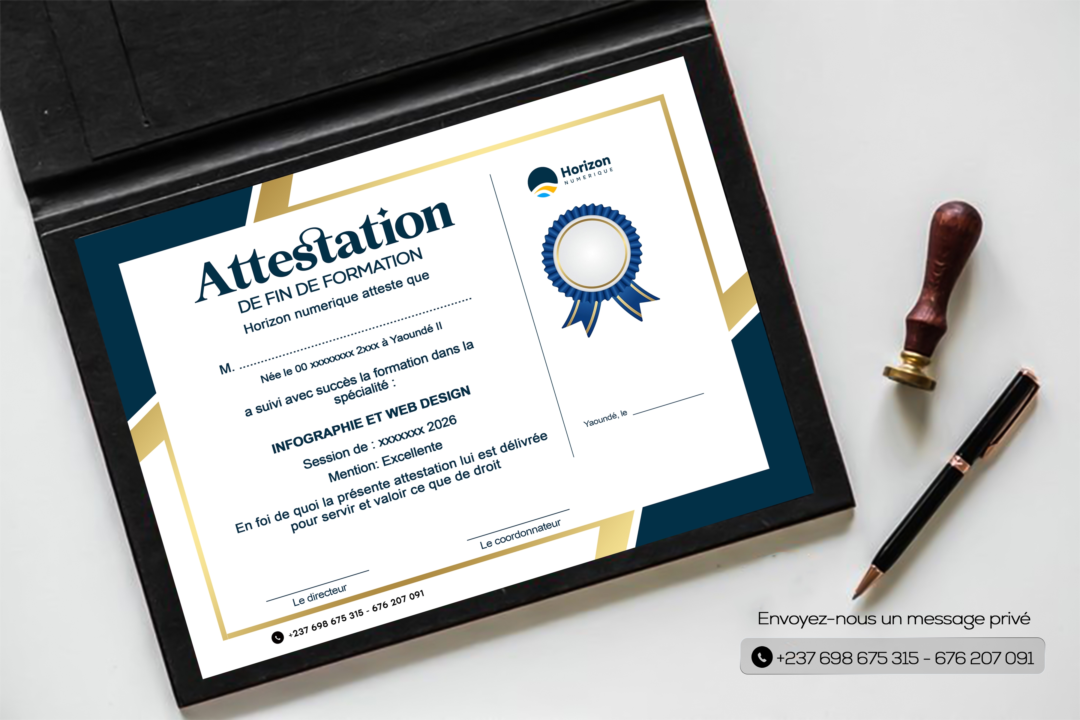 Formation Professionnelle — Horizon Numérique SARL